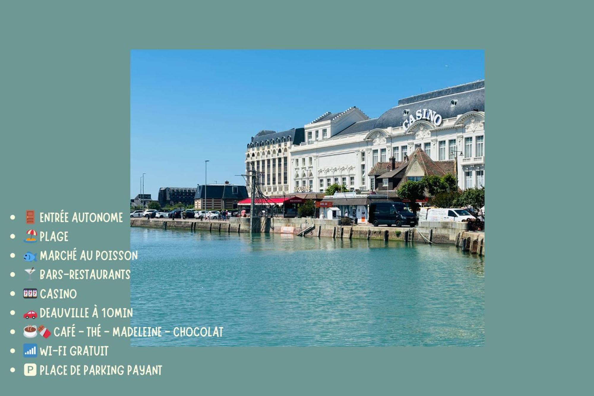 Cosy Appart - Plage A 2Min - Casino A 1Min Trouville-sur-Mer Zewnętrze zdjęcie